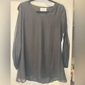 Elegant Black Women's Blouse